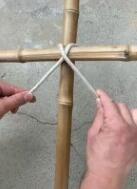 捆绑妙招-捆绑 十字交叉物体捆绑法