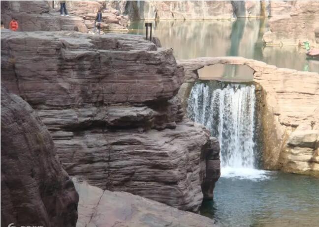 河南云台山潭瀑峡