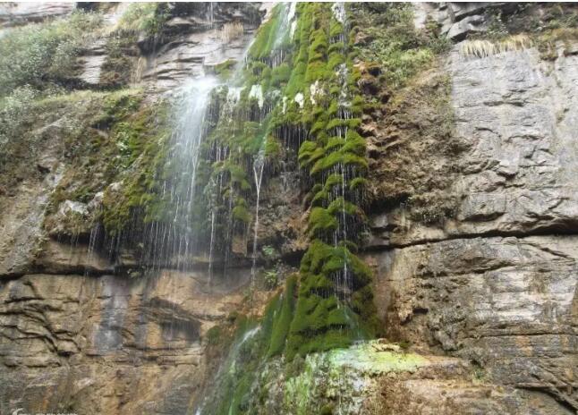 河南云台山泉瀑峡