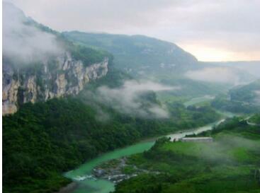 唐崖河旅游区.