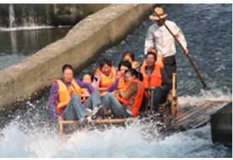 庐山博阳河生态休闲风景区.