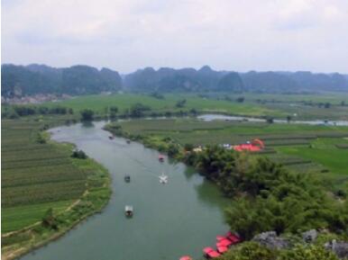 广西上林霞客古渡景区.