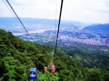 缙云山生态旅游观光索道.