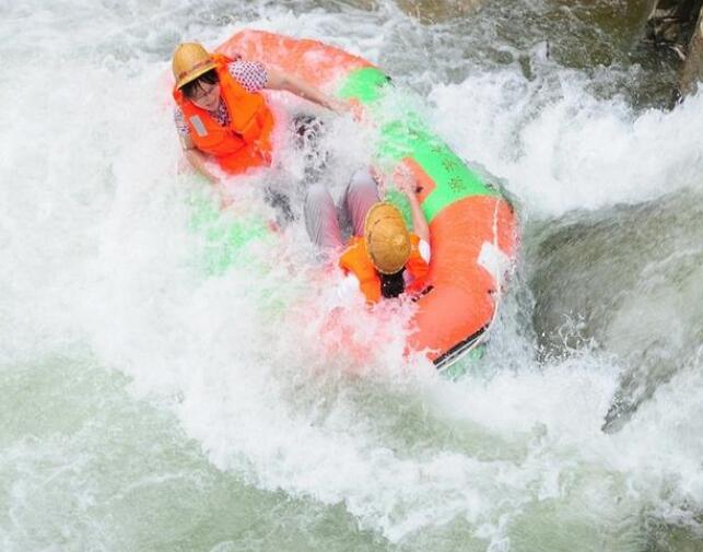 徽州大,峡谷景区