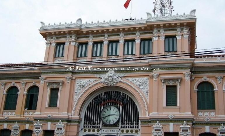 越南胡志明市中心邮局旅游攻略
