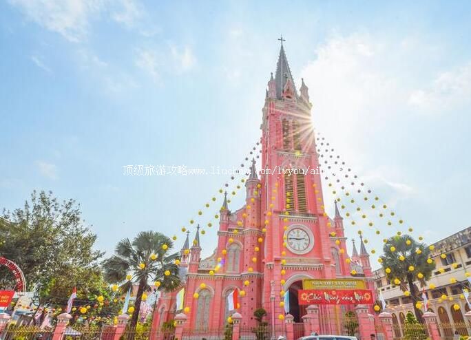 越南胡志明粉红教堂旅游攻略