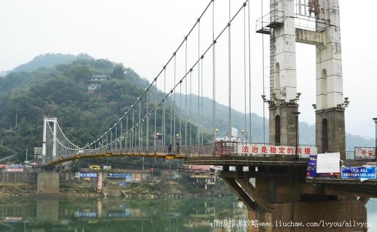 福建南平江滨公园(九峰索桥)旅游攻略