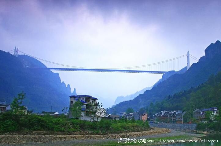 4A湘西吉首矮寨奇观旅游区旅游攻略