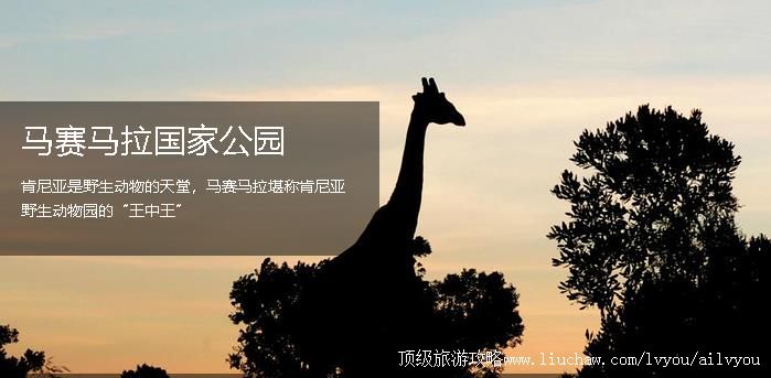 肯尼亚 建议游玩:6天