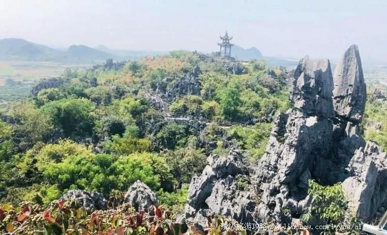 4A广西富川神剑石林旅游攻略