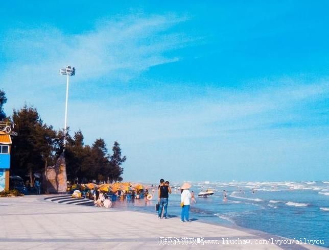 4A广西防城港江山半岛白浪滩旅游攻略