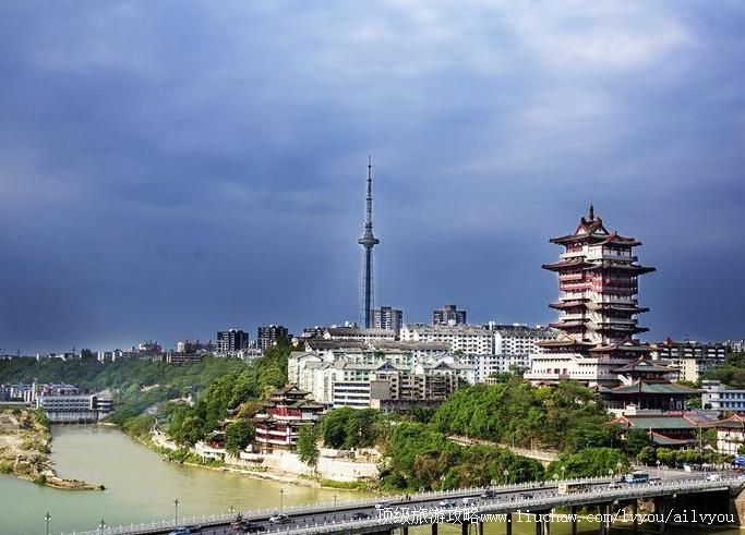 4A四川绵阳越王楼三江半岛景区旅游攻略