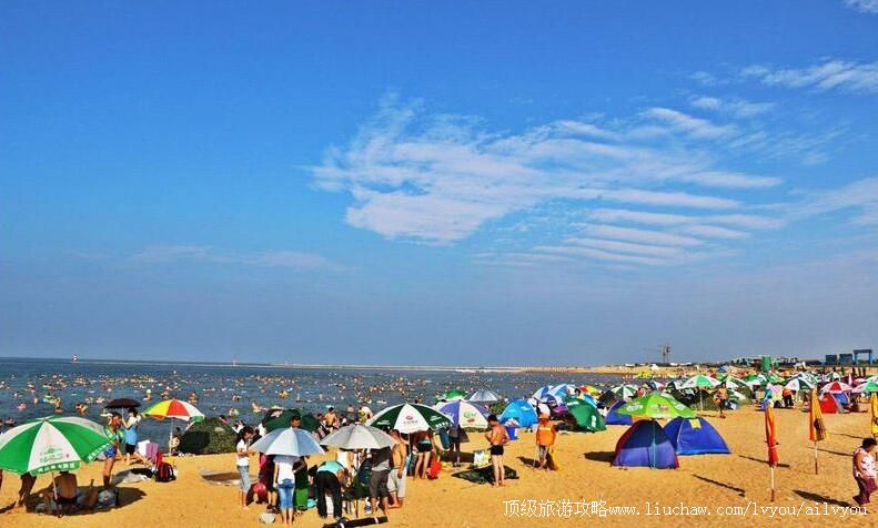 4A山东潍坊欢乐海沙滩旅游攻略