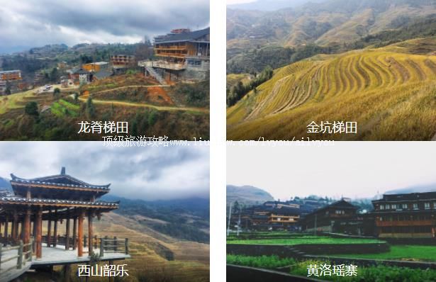 龙脊梯田赏景1日线路