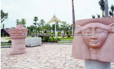 埃及园的雕塑(园博园)