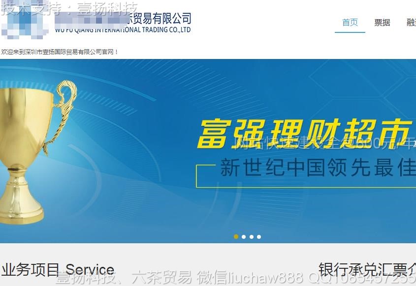 投资理财-投资理财公司网站模板13321moban