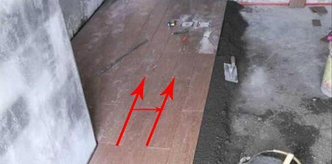 木纹砖为什么不能工字型铺贴 不美观还会起拱!