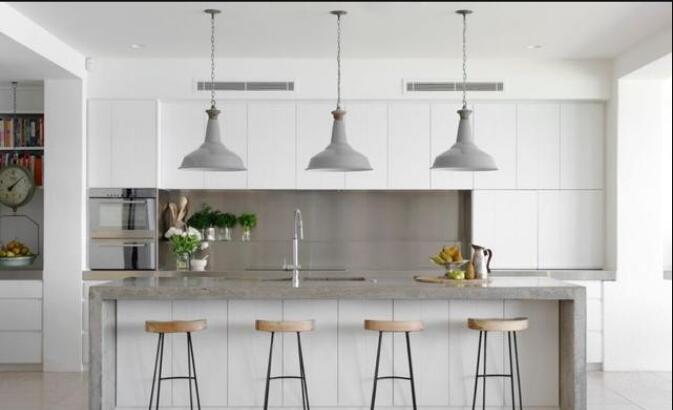 黑白灰厨房装修效果图 这15款会让你神魂颠倒