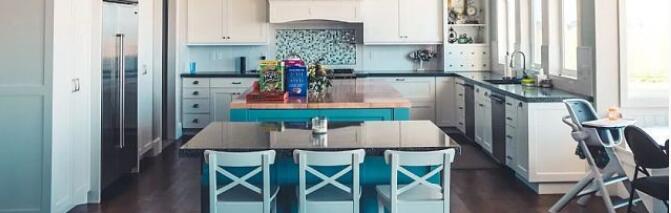 中岛台设计谁说豪宅才能有 小户型厨房也能装