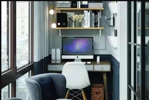 你家没书房注意利用这2㎡,小户型拥有书房不是梦