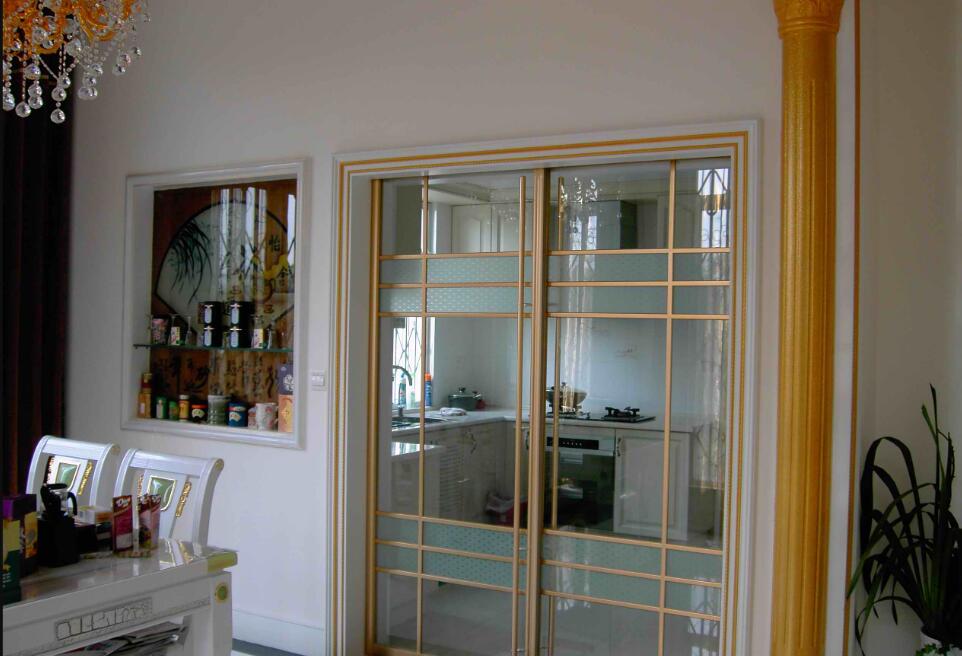 有种厨房门设计叫别人家的设计 不仅好看还实用.