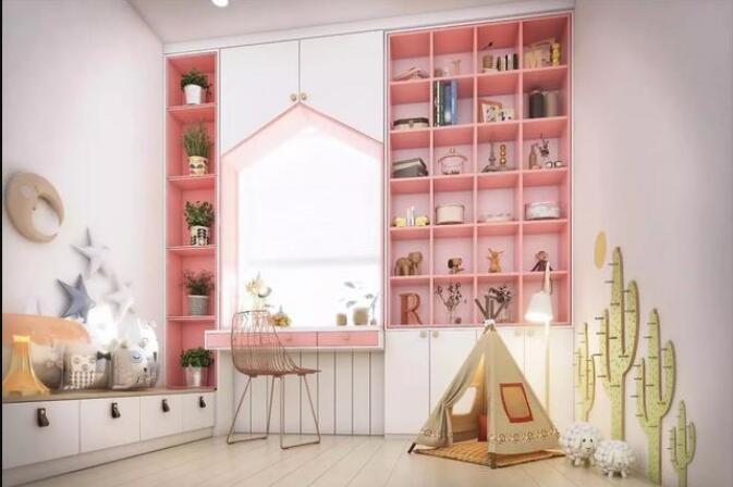 女儿房怎么装修效果图 看了这样都想生个闺女了