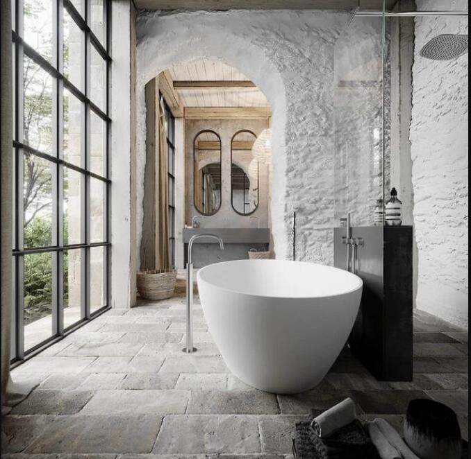 精致的卫生间装修便是如此 自然而不失典雅