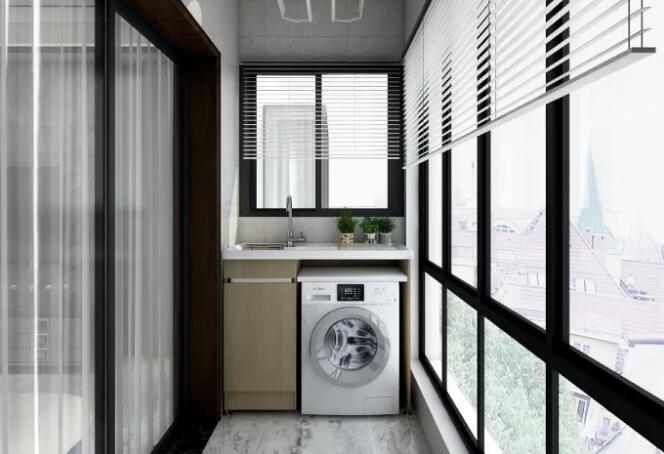 洗衣机放在哪里好 阳台才是最佳的位置