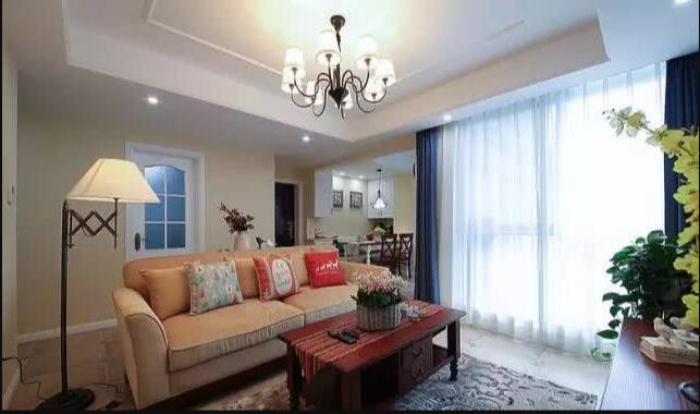 房子好不好软装很重要 90平美式风格软装搭配很漂亮