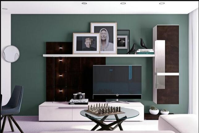 色彩结构简洁明快 颇有后现代主义风格