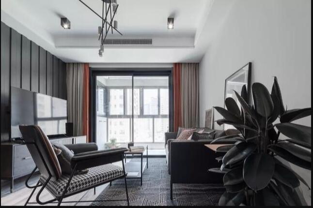 现代三居室装修图片 一个有态度有温度的屋子都这么造?