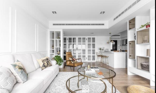 看腻了厚重的美式家,这套小清新轻美式家,你的口味