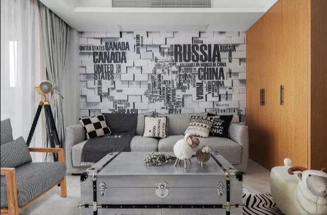 80ƽ�׵ı�ŷ��̫�з��� ԭľ+�ڰ׻�