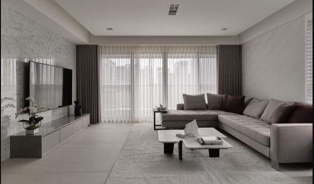 现代简约风装修 客厅无主灯设计 搭配好