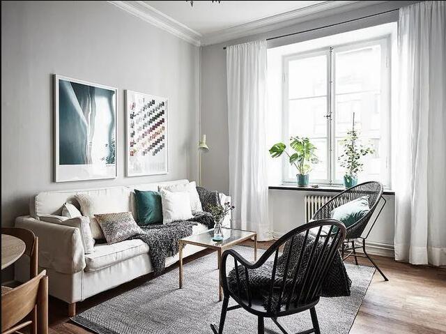 54㎡北欧风公寓 配色清新简约 堪称教科书级别的设计