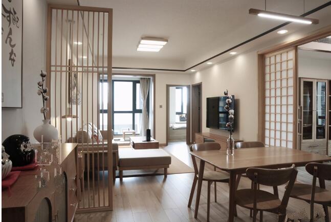 89平新房日式装修 全部一共(包括软装)花了32万