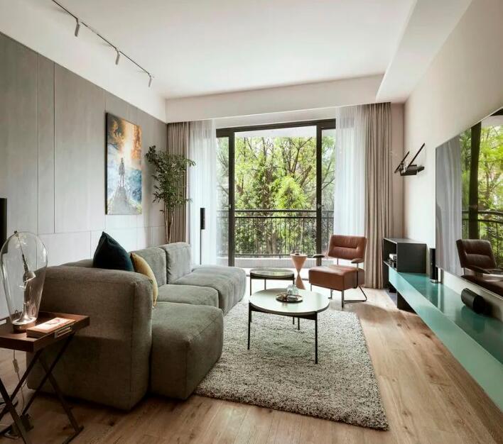 98平米小户型极简风 美出了新高度!