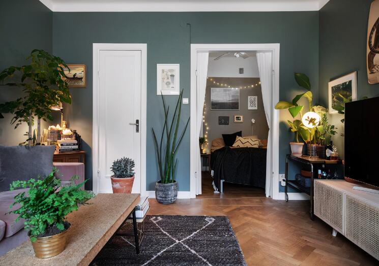 北欧风套内60平小户型 清新浪漫无人打扰